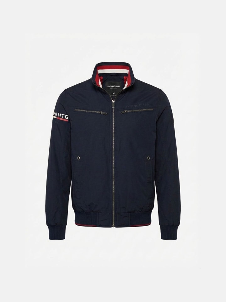 

KOROSHI Легкая техническая куртка синего цвета