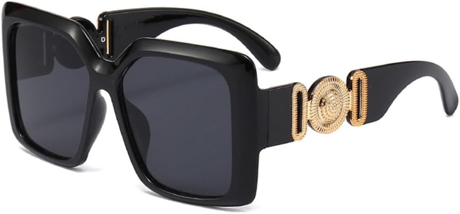 

Популярные солнцезащитные очки 2027 года для женщин, в стиле ретро, ​​для мужчин, модные солнцезащитные очки для путешествий, женские солнцезащитные очки UV400 MTZJH, Black