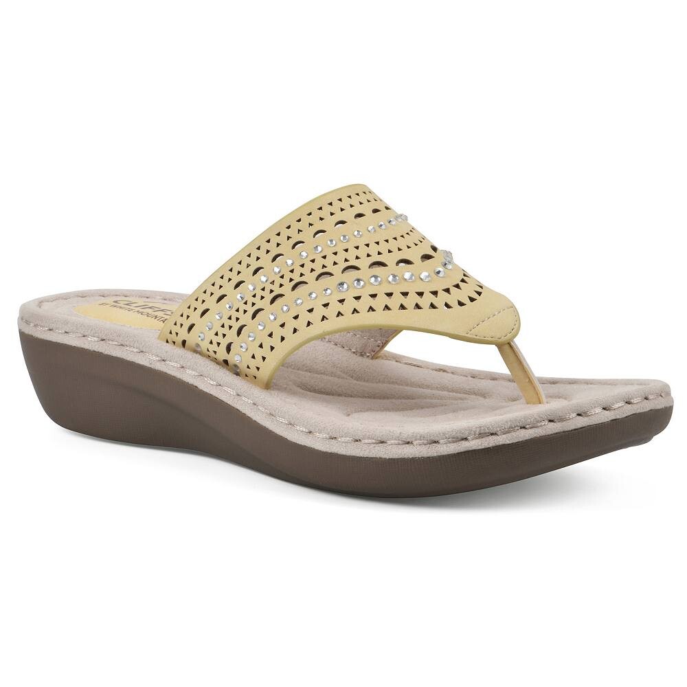 

Женские сандалии Cliffs by White Mountain Comate, цвет Yellow Nubuck