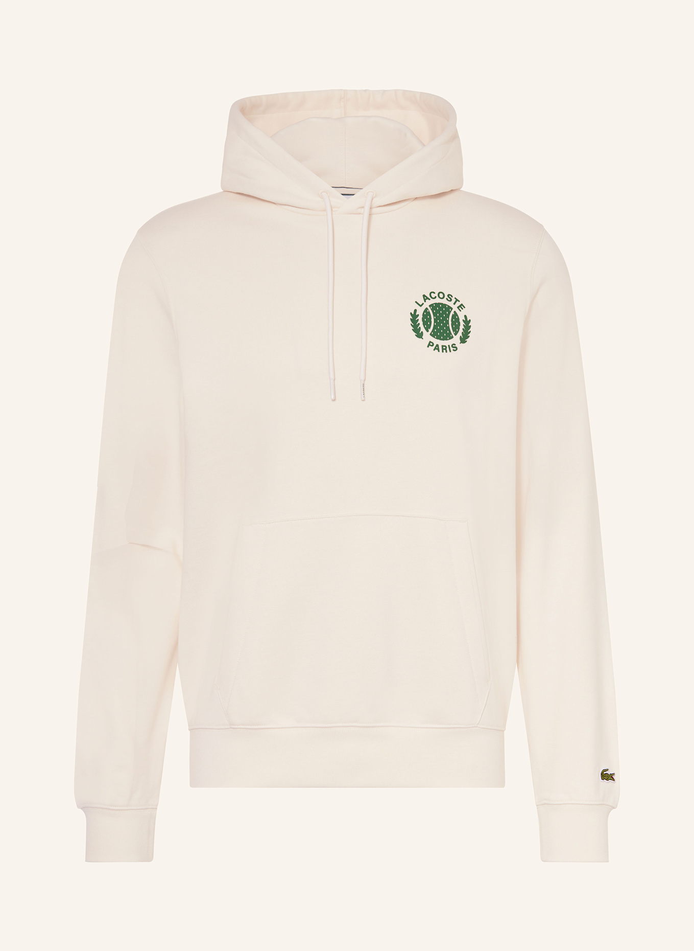 

Толстовка с капюшоном Lacoste, бежевый