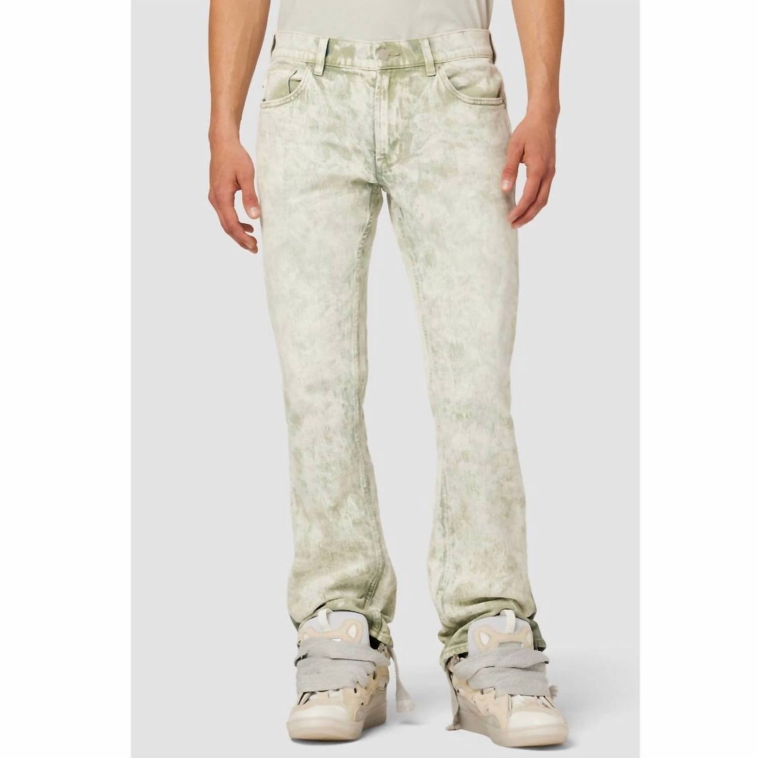 

Джинсы Walker Kick Flare цвета Acid Army Wash Hudson