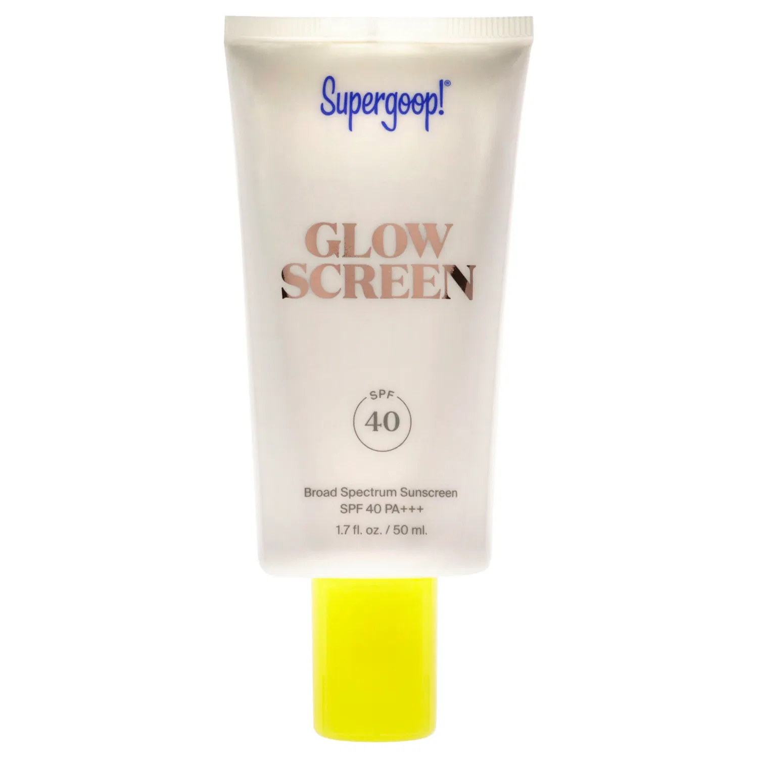 Лосьон для тела Glowscreen SPF 40 от Supergoop для женщин - 1,7 унции (48 г), бежевый — фото 2