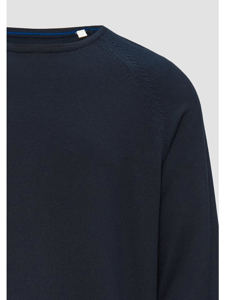 

Пуловер s.Oliver Strickpullover langarm, синий