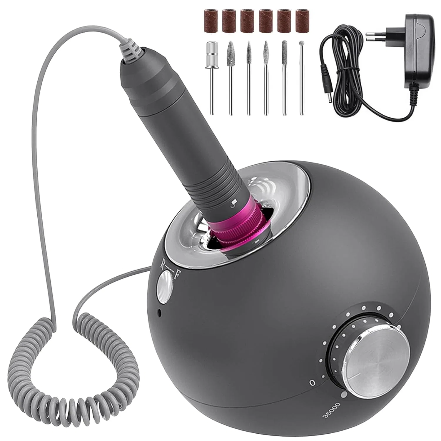 Электрическая пилка для ногтей Delanie 35 000 об/мин Delanie, Grey