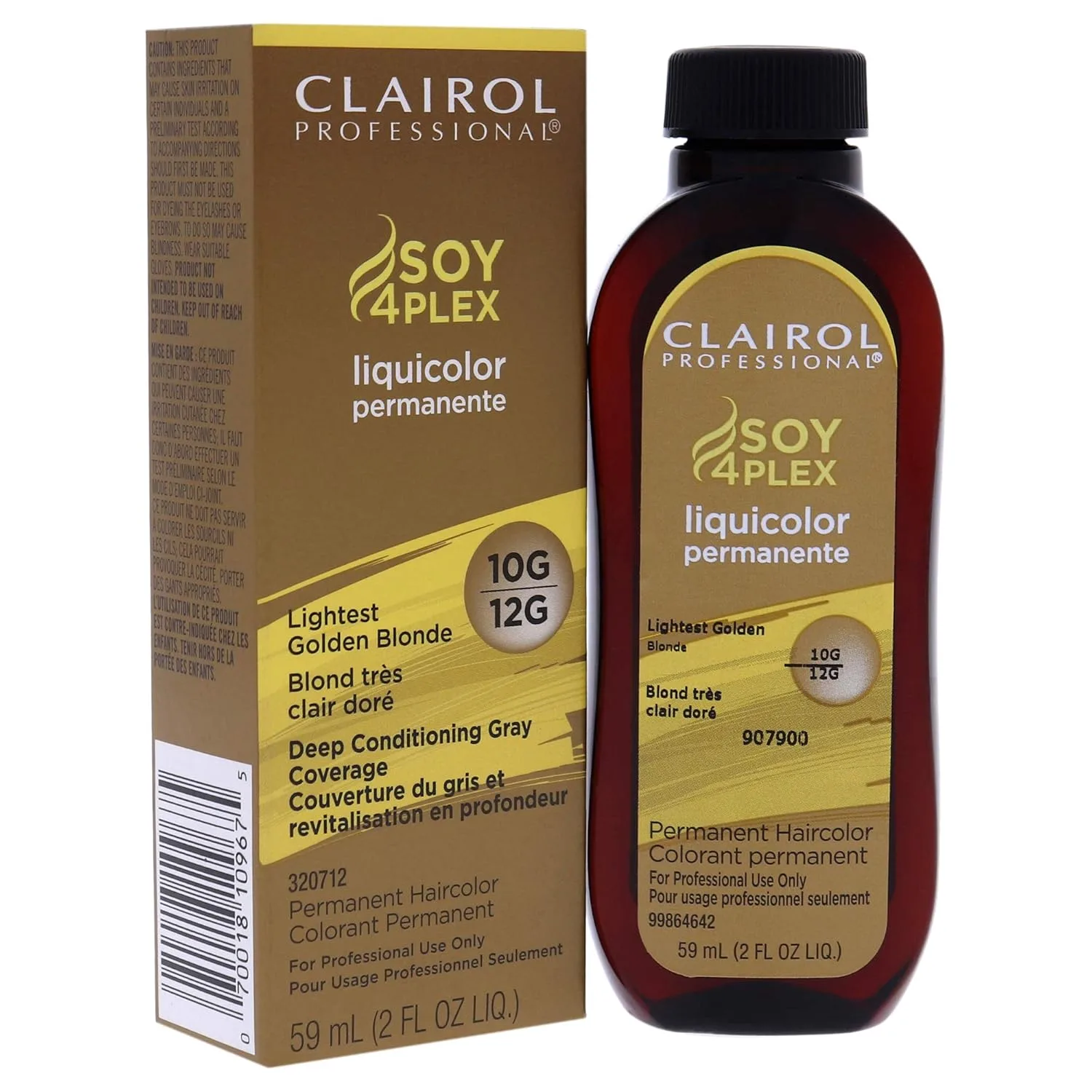 Стойкий цвет волос Clairol Professional Liquicolor для очень светлого блонда/ультратонда с полным закрашиванием седины | Упаковка может отличаться, 12g/10g Lightest Gold Blonde — фото 3