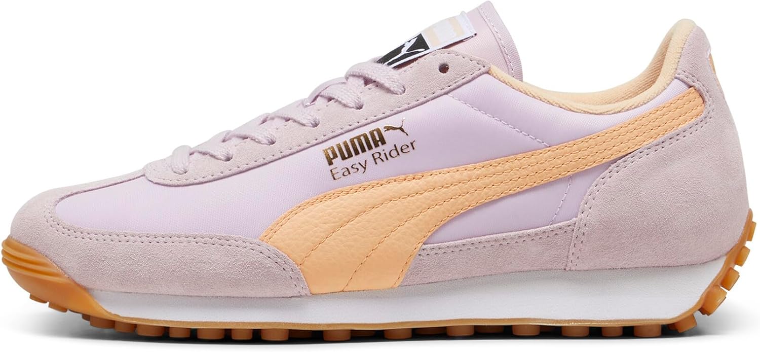 Кроссовки унисекс Puma, белый/персиковый — фото 3