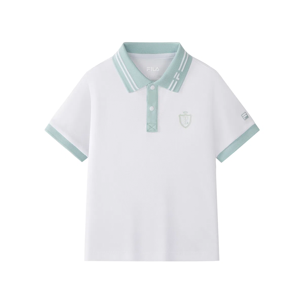 Футболка поло Fila Kids белая