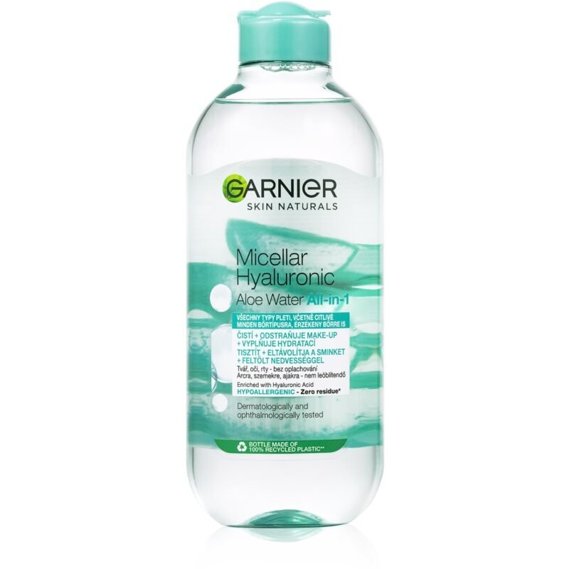 

Мицеллярная вода Garnier Skin Naturals Micellar Hyaluronic Aloe Water 400 мл