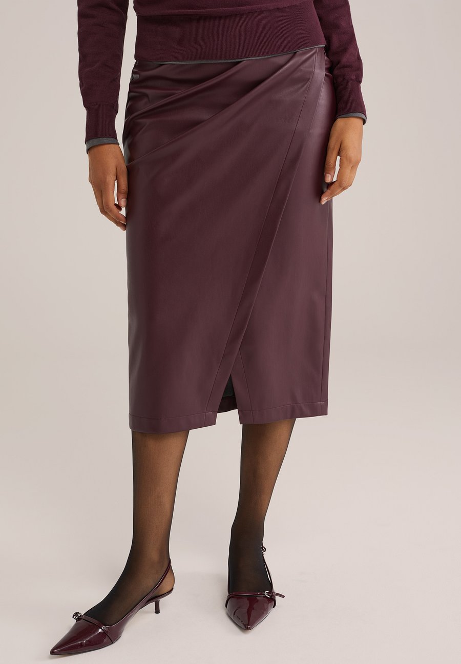 

Юбка WE Fashion Wrap skirt, Aubergine/Mottled Dark Purple