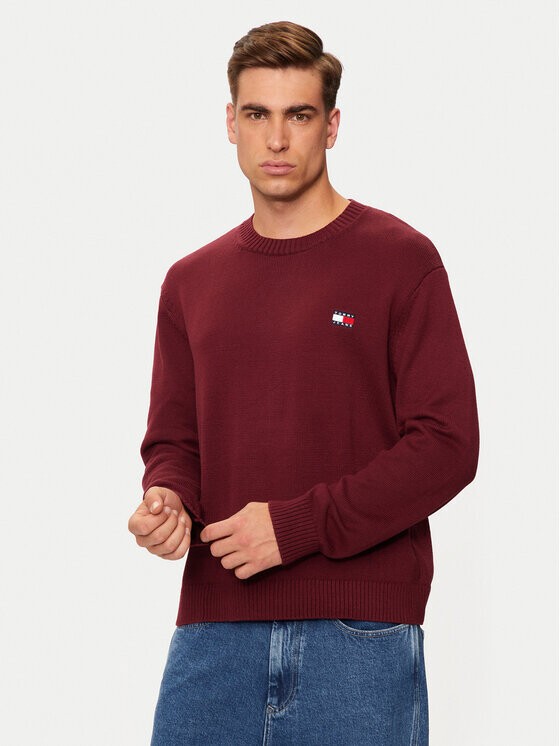 

Свитер обычного кроя Tommy Jeans, красный