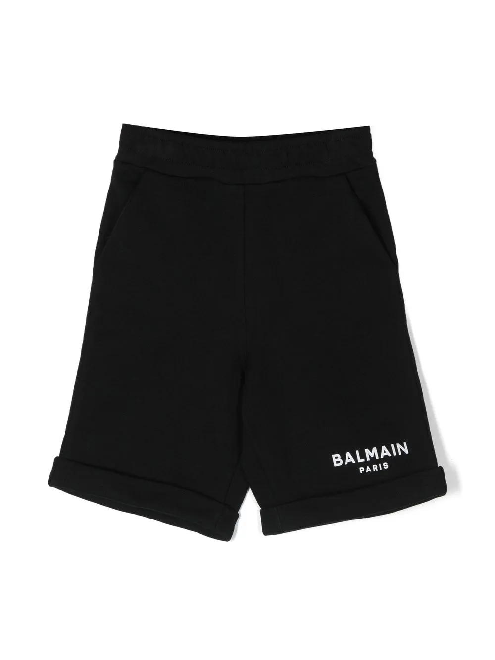 

Шорты с логотипом Balmain Kids, черный