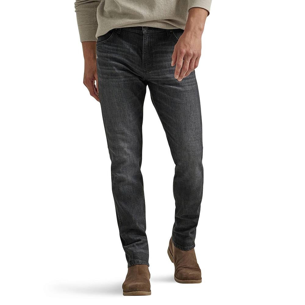 

Мужские модные зауженные джинсы Wrangler, цвет Grey Wash