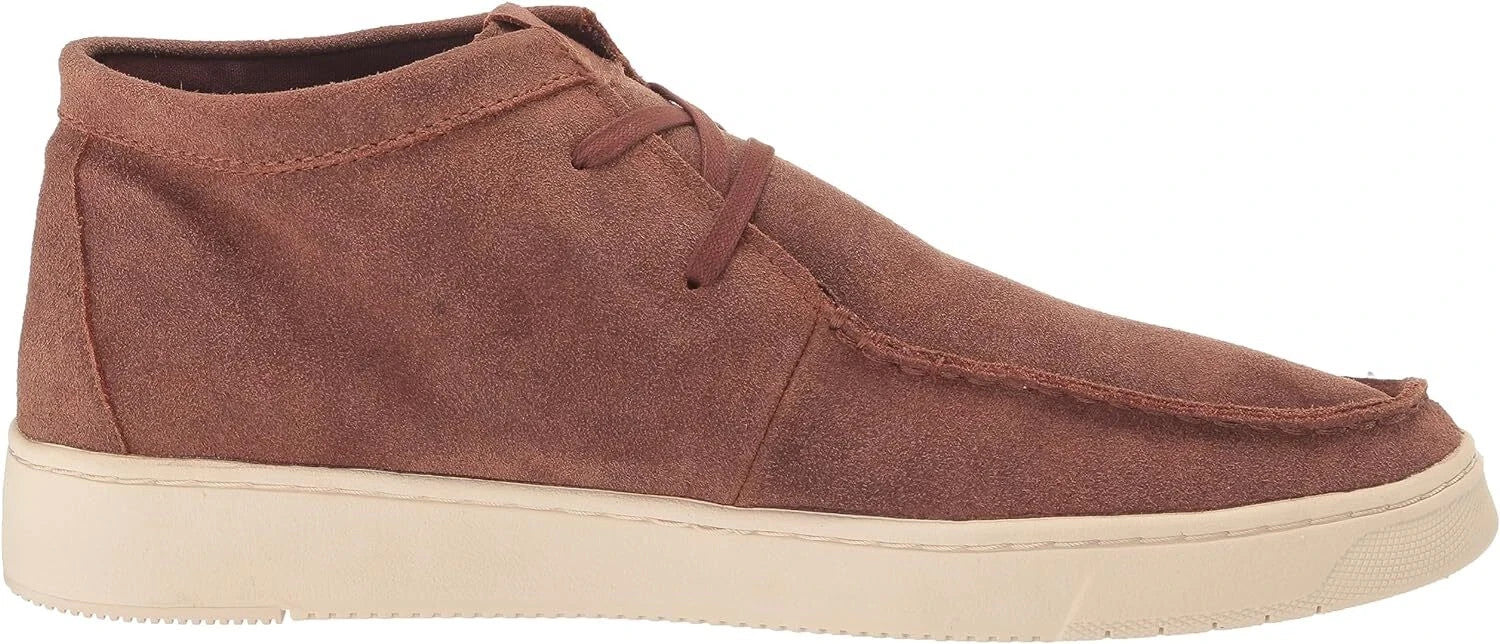 Мужские коричневые замшевые ботинки-чукка Toms Travel Lite Moc 10020209 GAL435 Toms, коричневый — фото 2