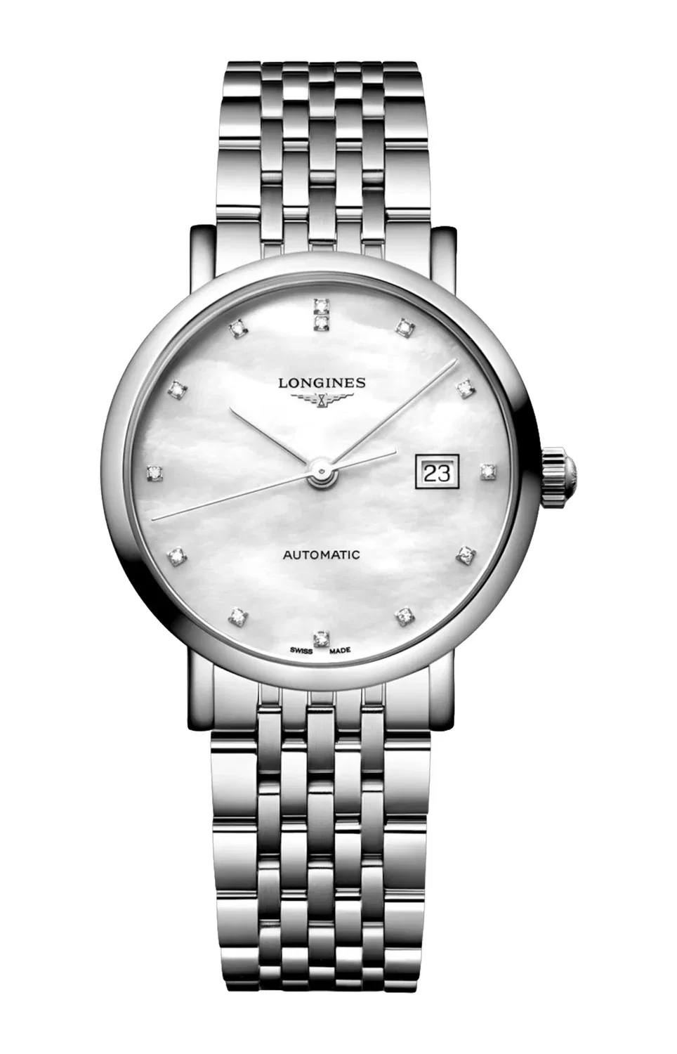 LONGINES коллекция Elegant - L4.310.4.80.6, серебряный