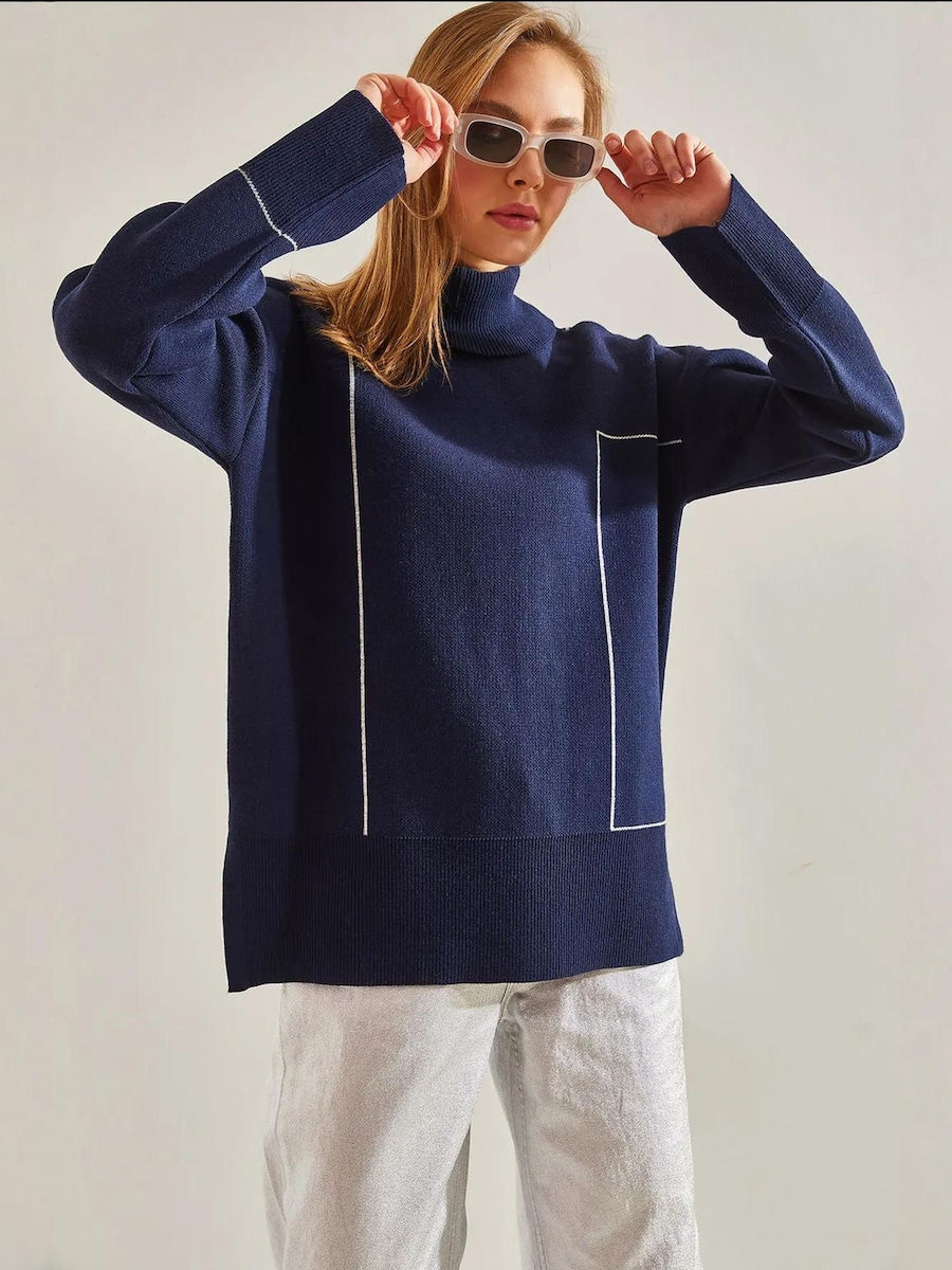 

Свитер Bianco Lucci, темно-синий