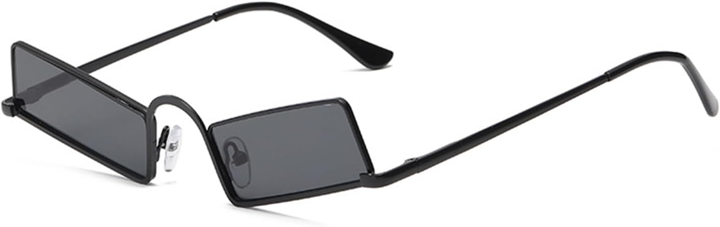 

Хелена Панк Хип-хоп Винтажные Солнцезащитные очки для женщин и мужчин, Индивидуальные Прямоугольные Солнцезащитные очки для леди Забавные Панк Вечеринка Очки helena, Black