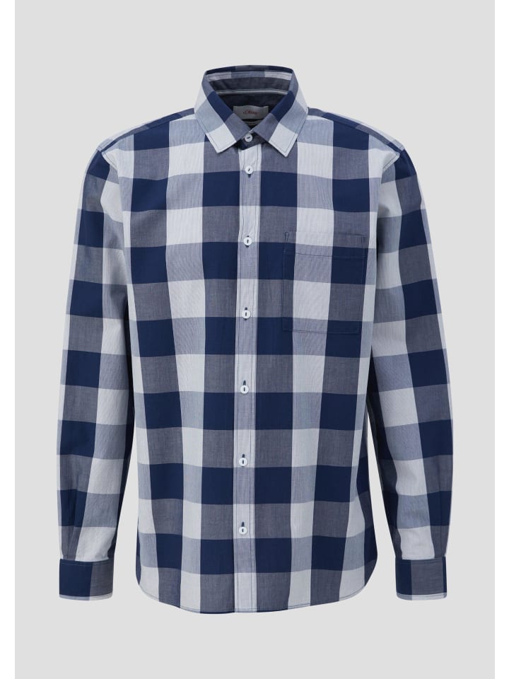 

Рубашка цвета 56N1_ocean blue s.Oliver