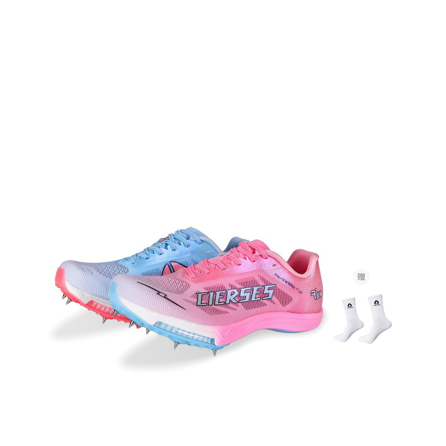 

Кроссовки для бега Low-Top Unisex CIERSES, Moon Powder Comes with Socks