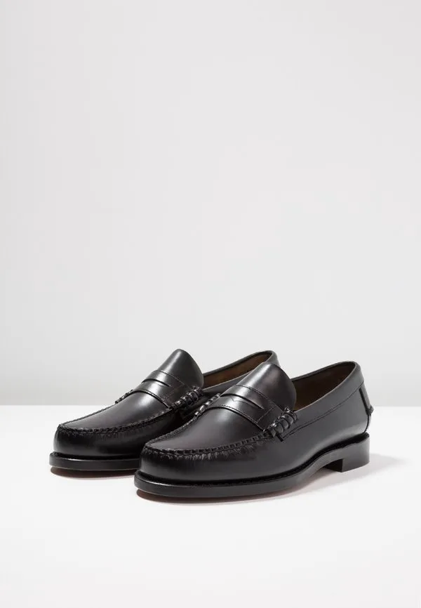 Классические и элегантные лоферы Sebago, Black — фото 3