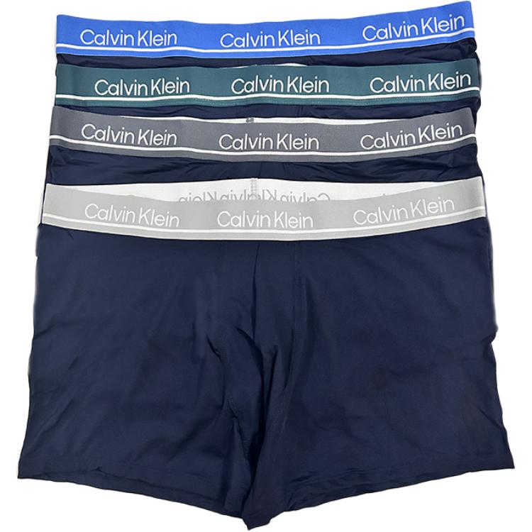 Трусы мужские 4 шт Calvin Klein, синий
