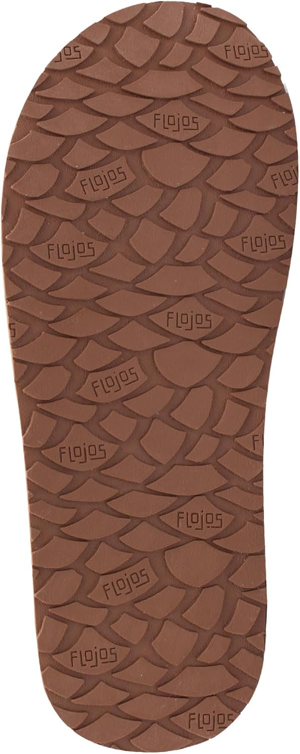 Мужские сандалии Flojos Cuero, искусственная замша с тканевой подкладкой, Tan — фото 4