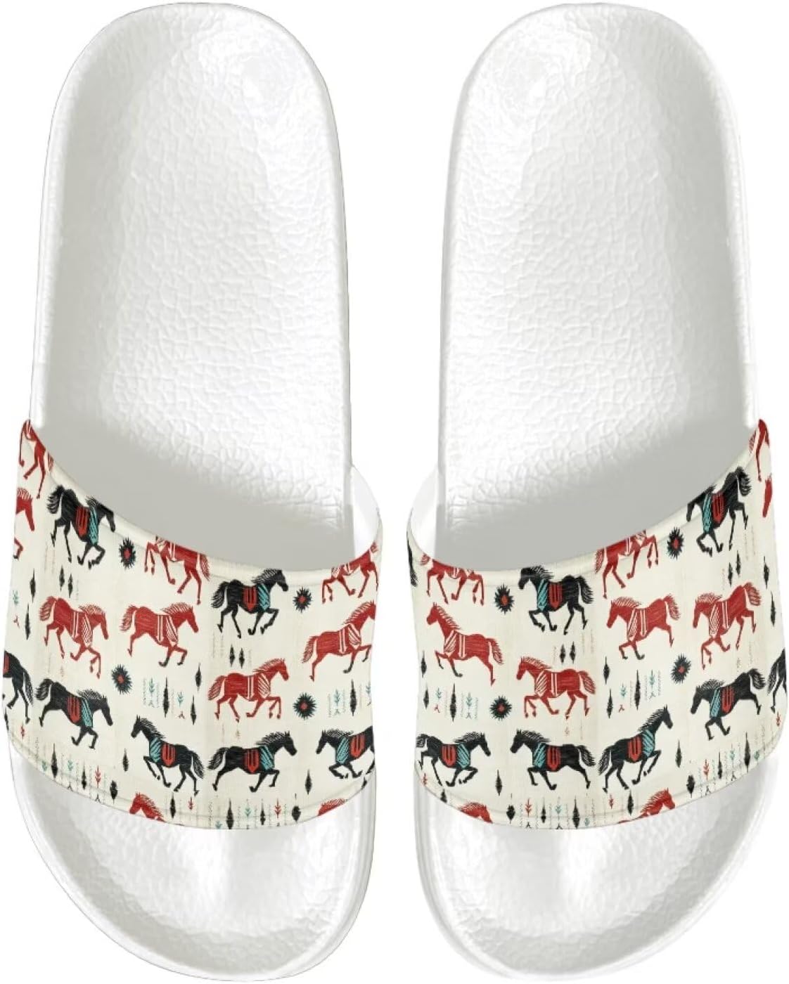 

Удобные летние пляжные сандалии Vuriqeby, Horse Pattern