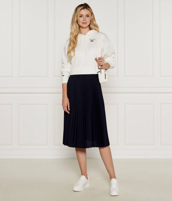 Свитер Lacoste Oversize fit, экрю — фото 2