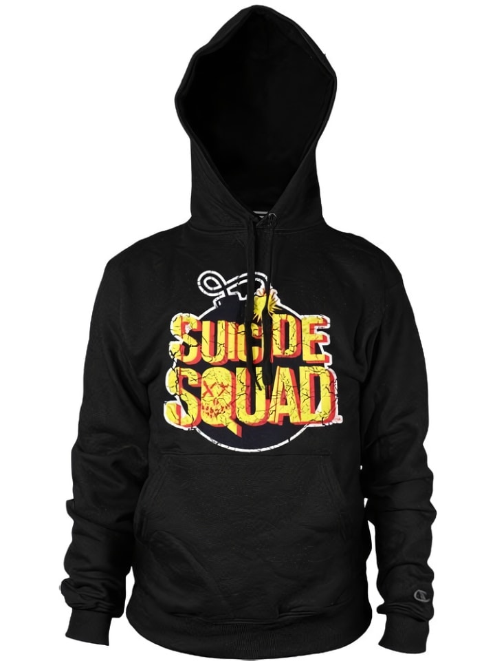 

Толстовка Bomb Logo Hoodie черного цвета DC Suicide Squad
