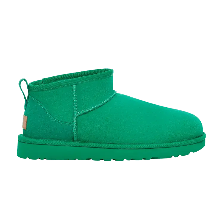 Ботинки UGG Wmns Classic Ultra Mini, зеленый