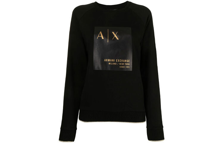 

ARMANI EXCHANGE Женская толстовка, цвет Black
