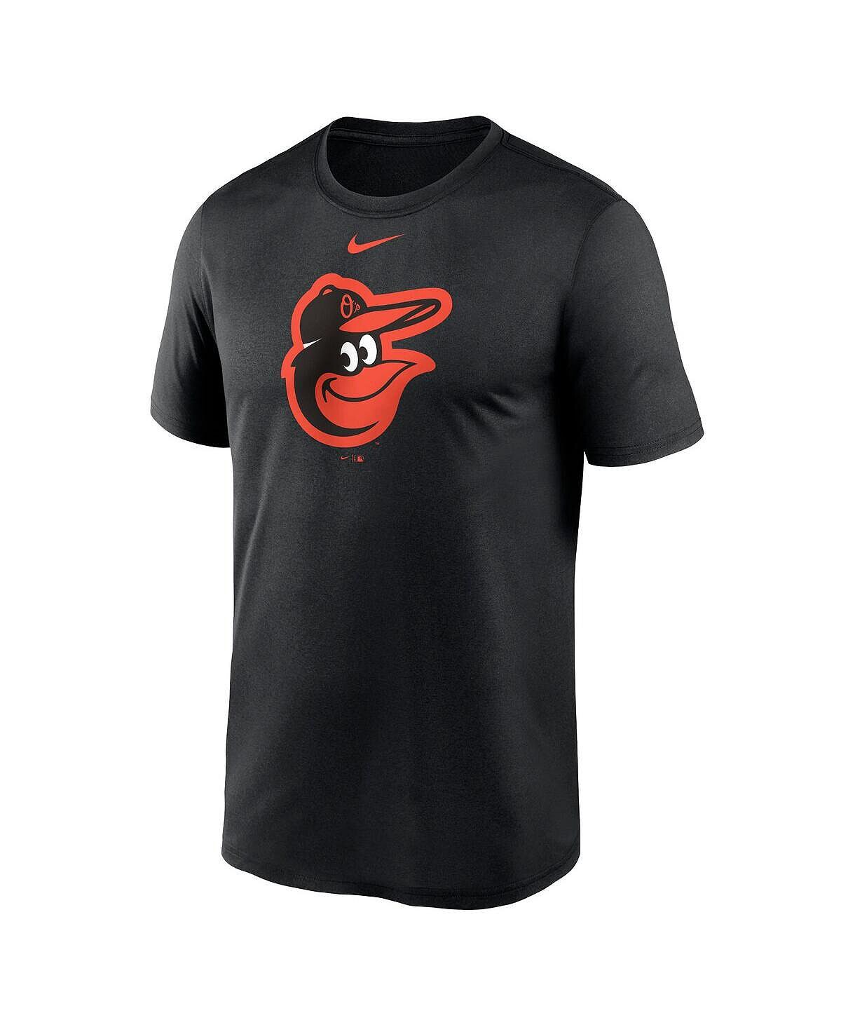 Мужская черная футболка с логотипом Baltimore Orioles New Legend Nike — фото 3