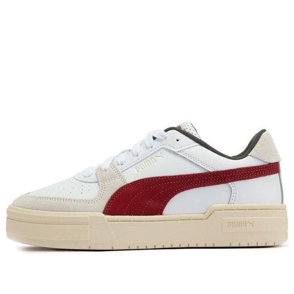 

Кроссовки ca pro ivy league 'white intense red' Puma, белый