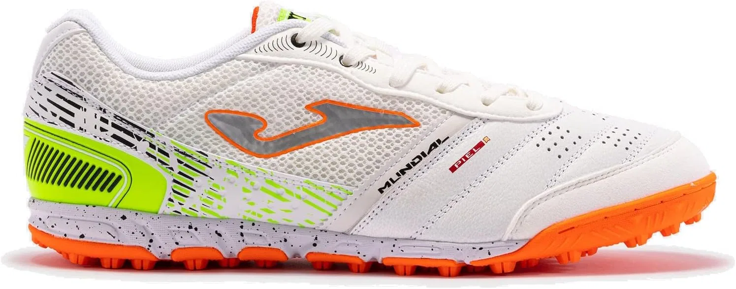 Кроссовки Joma Men's Turf Football, White Orange