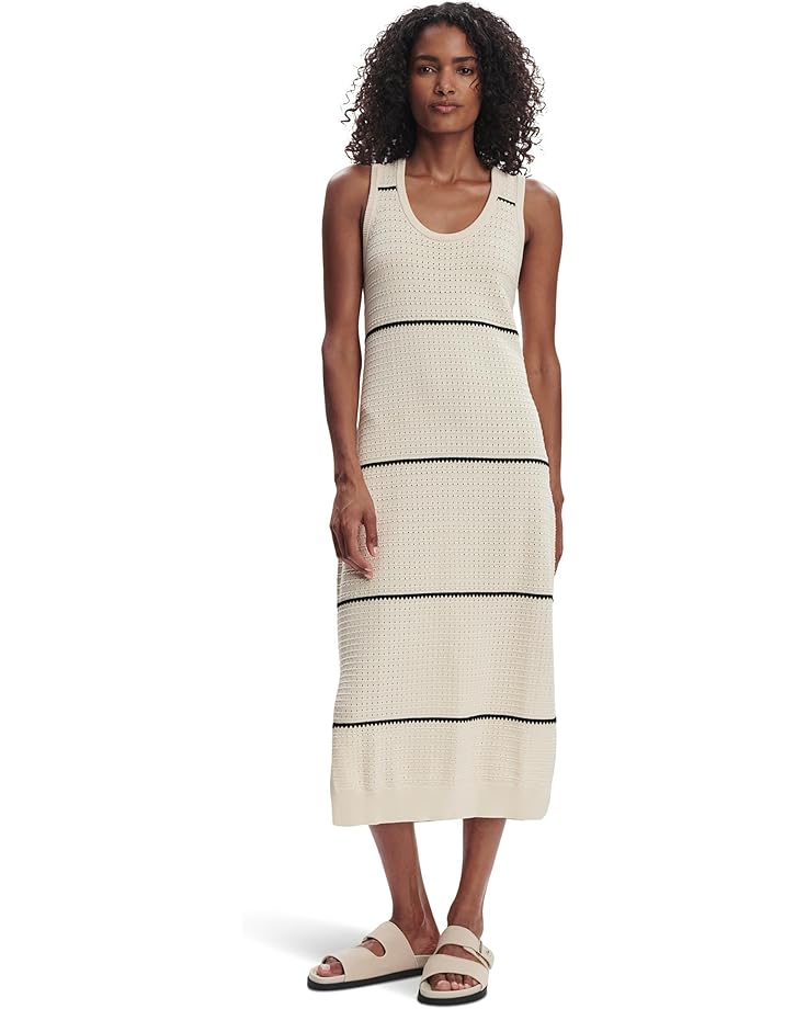 

Платье Varley Scott Scoop Neck Midi Dress, цвет Birch