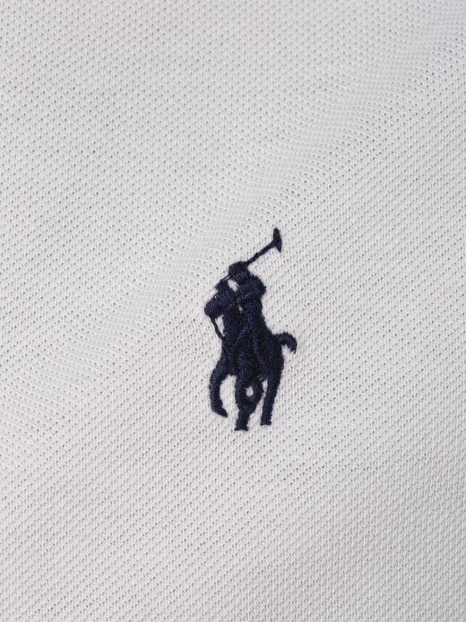 Рубашка-Поло узкого кроя Polo Ralph Lauren, белый — фото 3