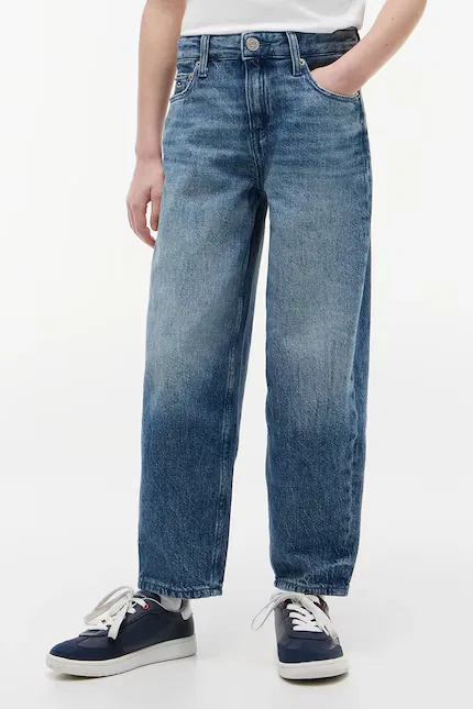 Джинсы leg Tommy Hilfiger, синий