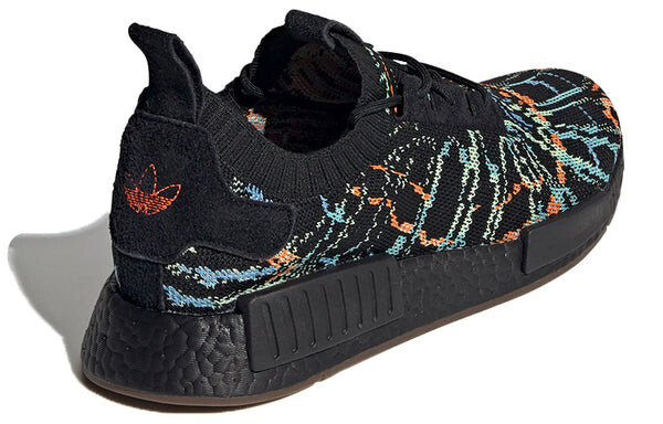 Кроссовки nmd_r1 primeknit Adidas, черный — фото 4
