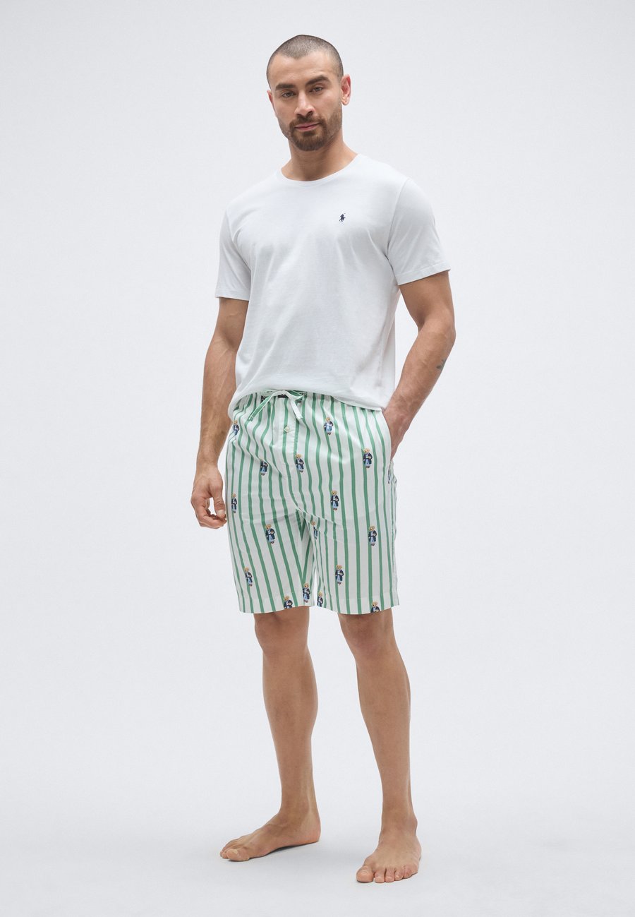 Пижамные брюки Polo Ralph Lauren SLEEP SHORT BOTTOM, Outback Green/Green — фото 2