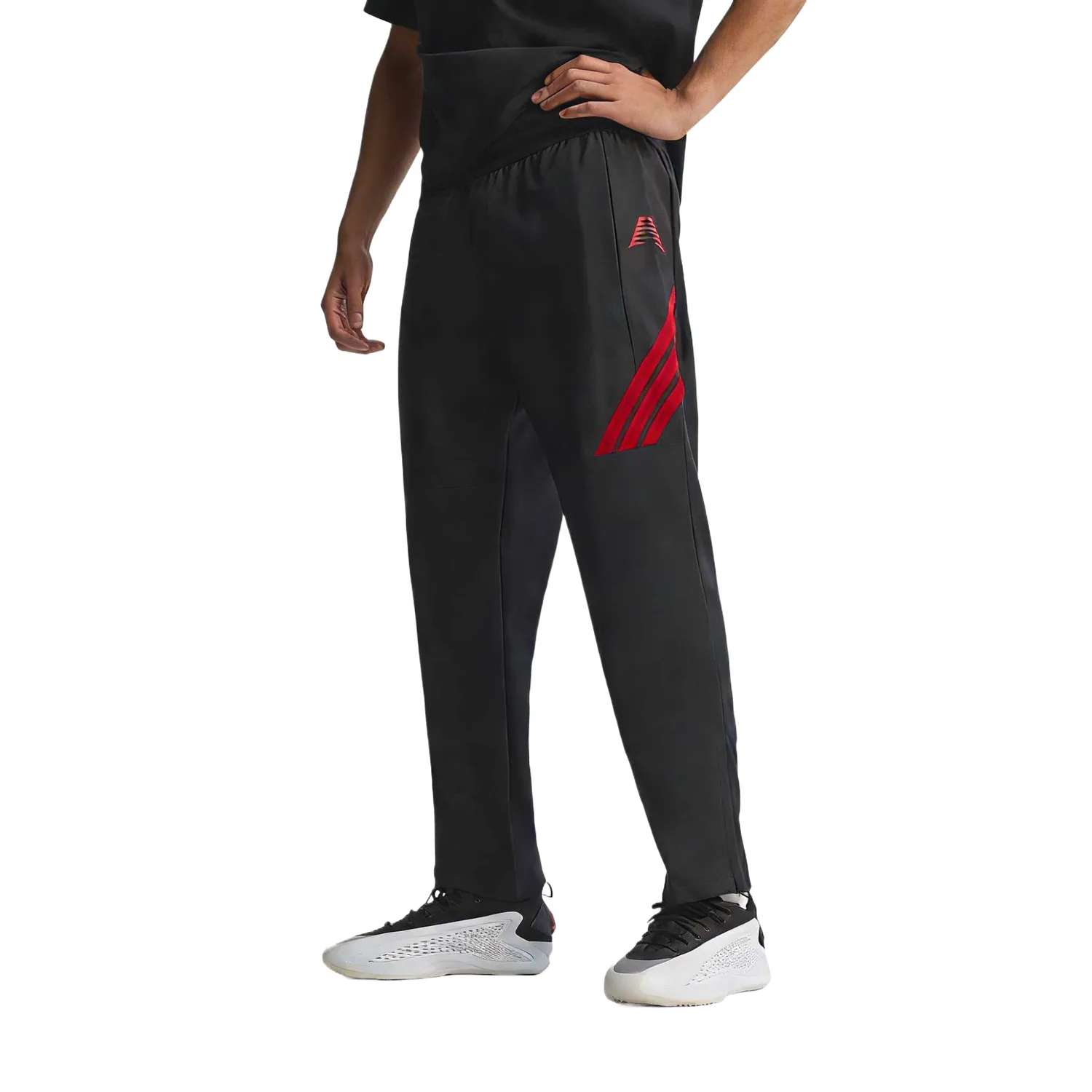 Брюки climacool вязаные мужские Adidas, Black/Pure Gemstone Red