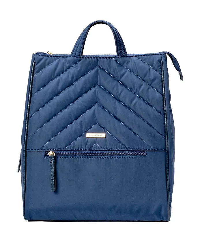 

Организационный рюкзак Amber с сумкой для ланча, трансформируемый MinkeeBlue, синий