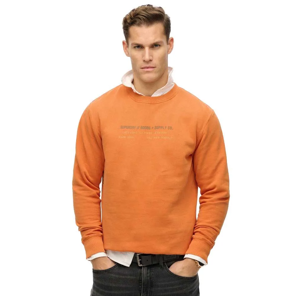 

Толстовка Superdry Utility Sport, оранжевый