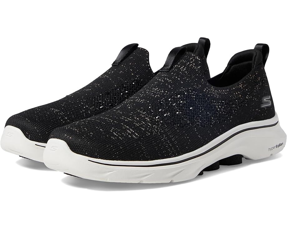 

Кроссовки SKECHERS Performance Go Walk 7 Bling, цвет Black/Rose Gold