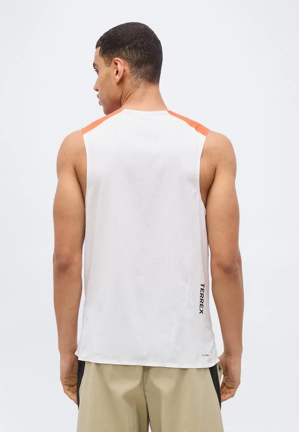 Майка xperior pro Adidas Terrex, White/Semi Impact Orange — фото 2