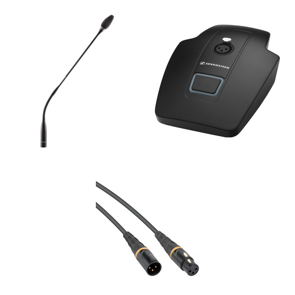 

Микрофон на гибкой шее Sennheiser Gooseneck Tabletop Microphone Kit