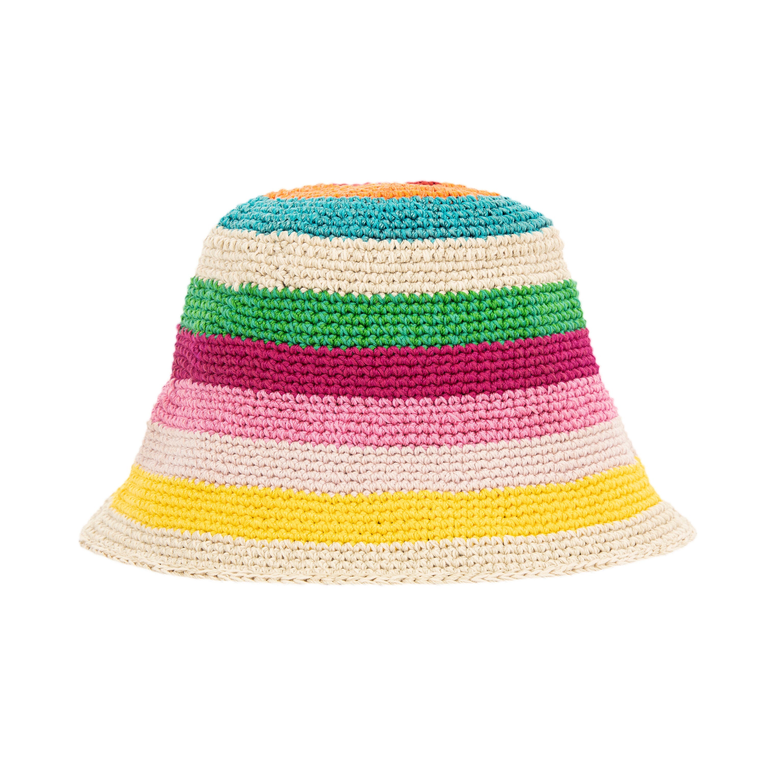 

Шляпа-ведро Лэни The Sak, цвет hand crochet - beach stripe