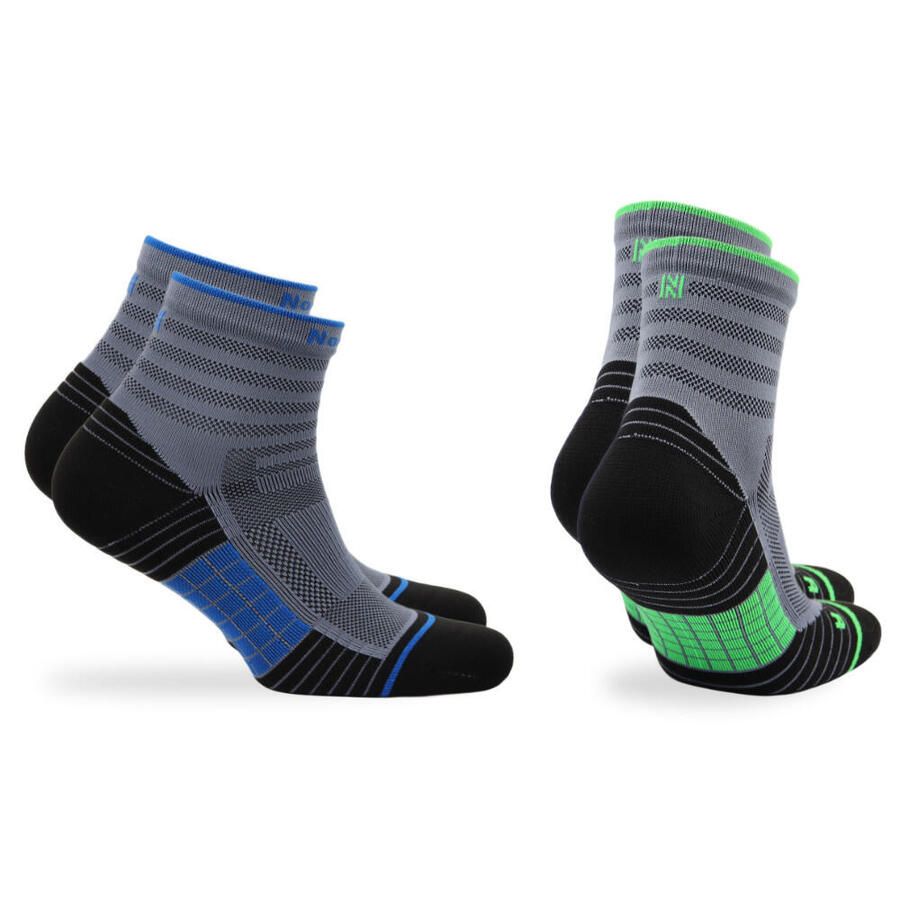 

NORFOLK Бесшовные антибактериальные спортивные носки, 2 пары - Cheetah