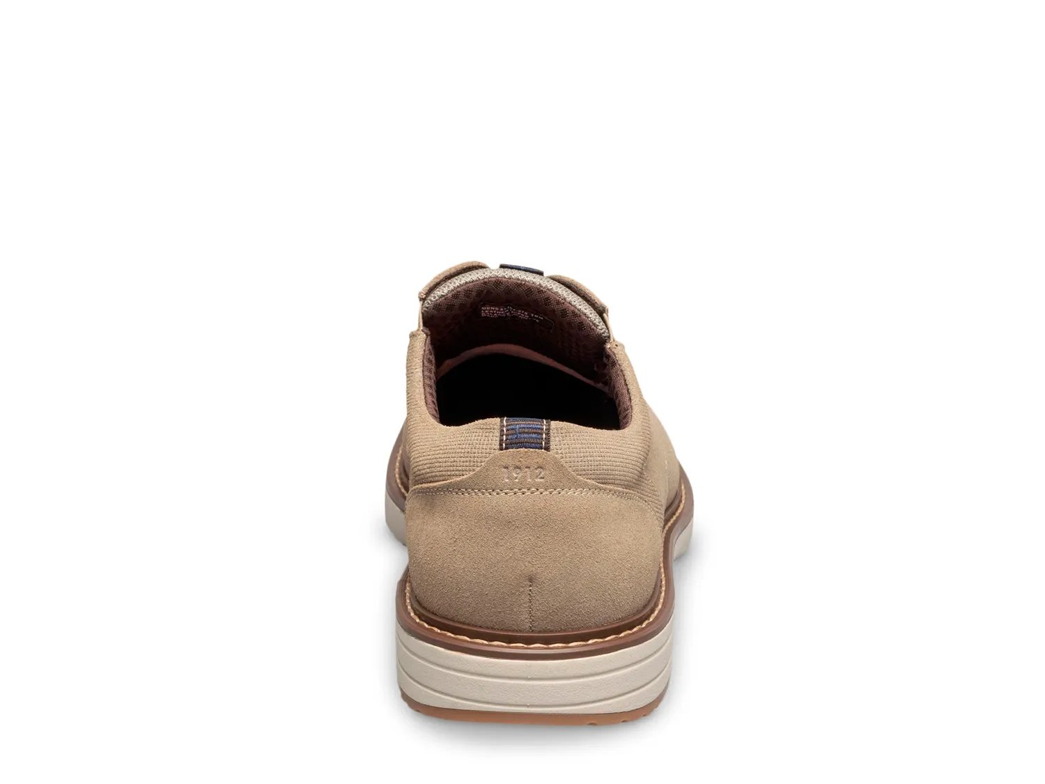 Оксфорды Nunn Bush Griff Suede Plain Toe Oxford, серо-коричневый — фото 4