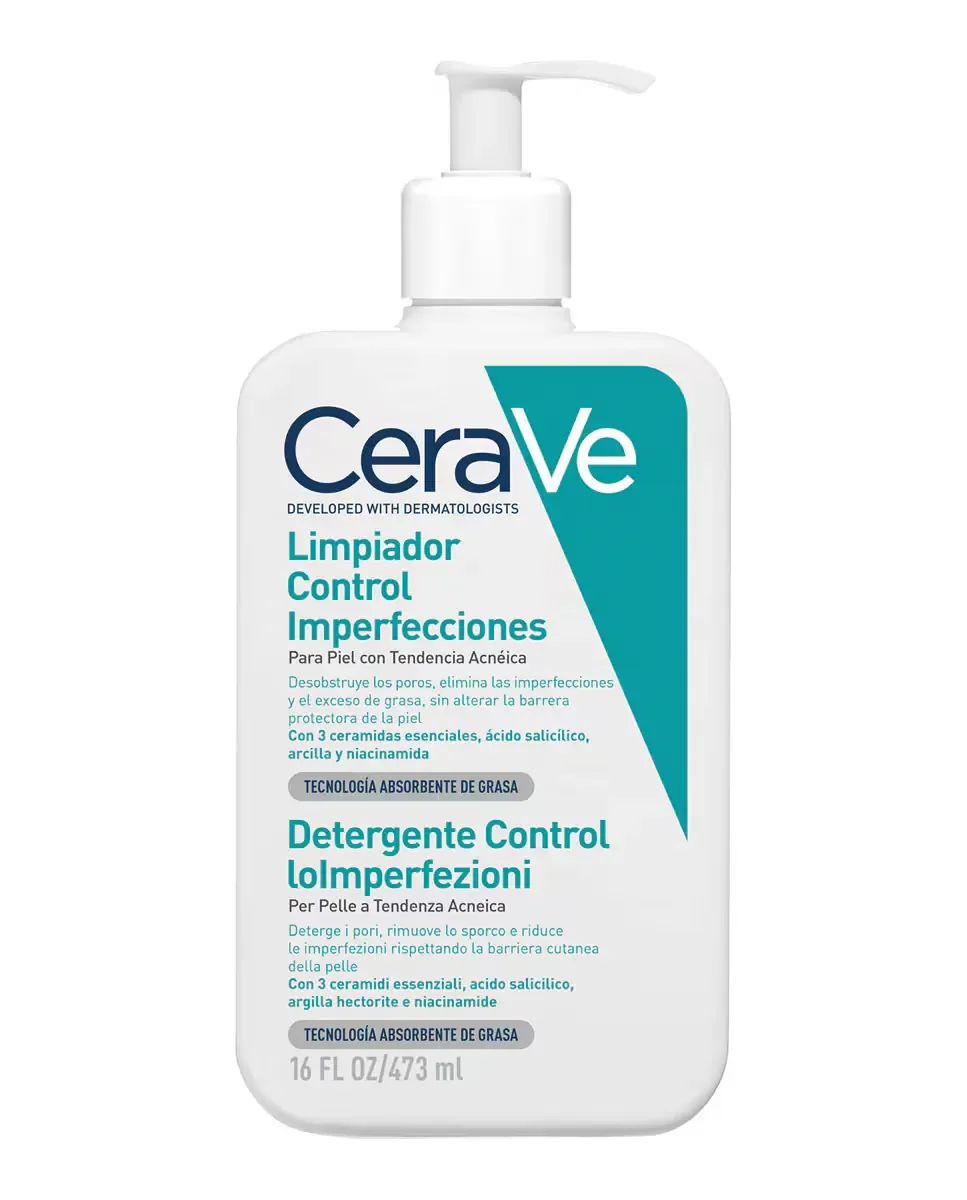 Гель для умывания CeraVe — Очищающее средство Контроль несовершенств Ceravé, 473 мл
