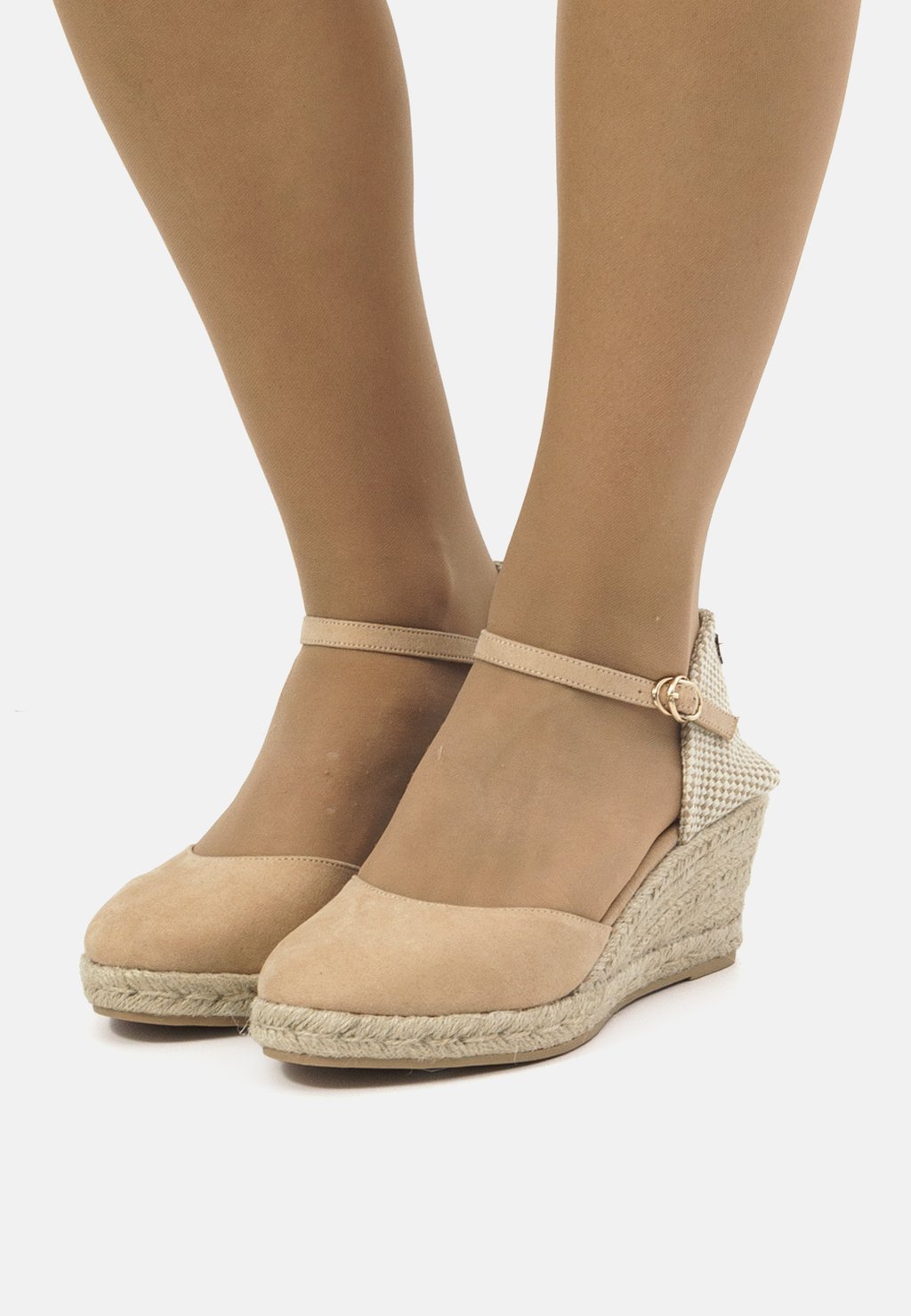 Босоножки на танкетке AUSTEN - Espadrilles mtng, песочный