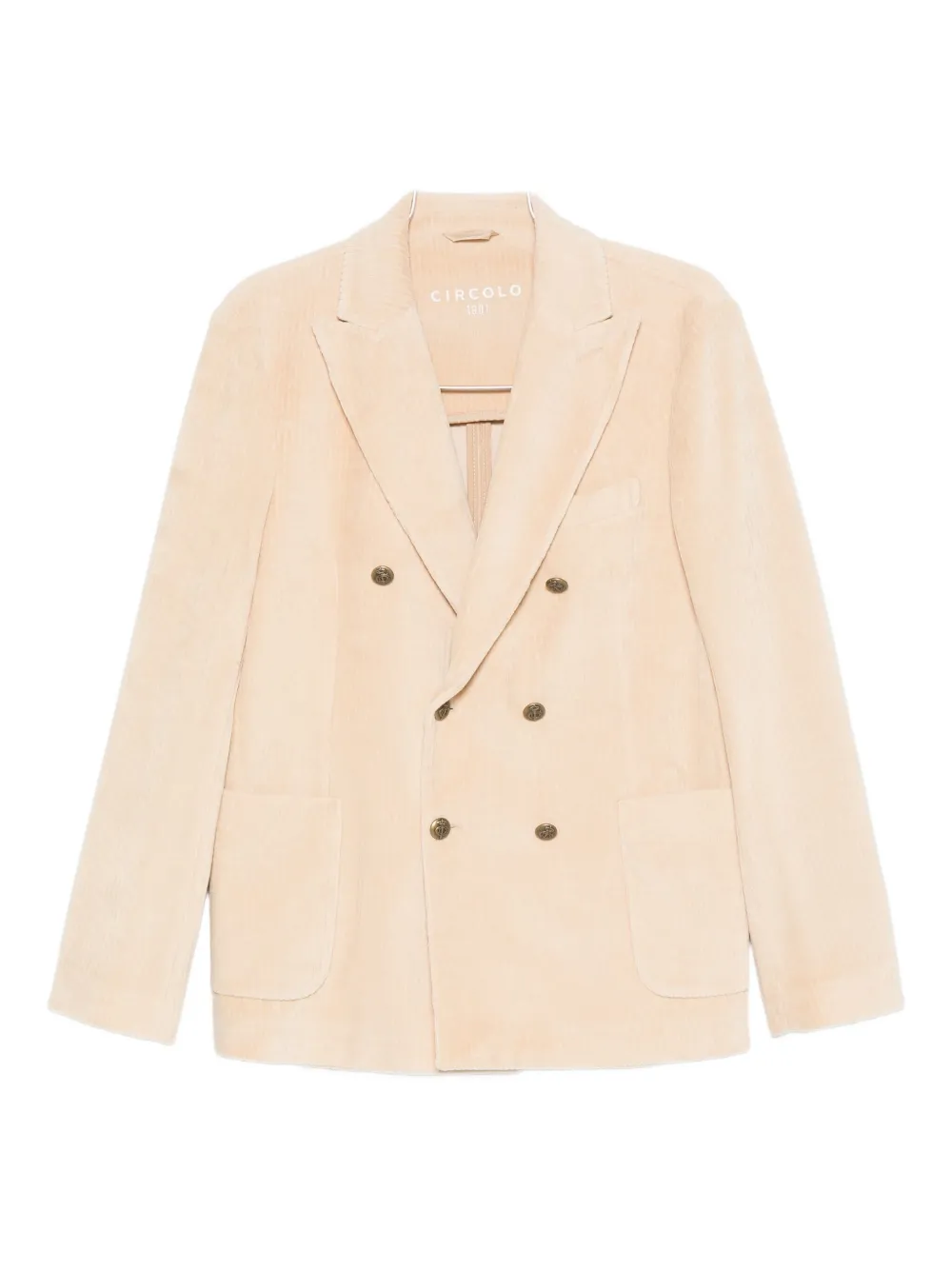 

Двубортный пиджак Circolo 1901, нейтральный